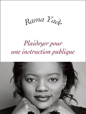 cover image of Plaidoyer pour une instruction publique
